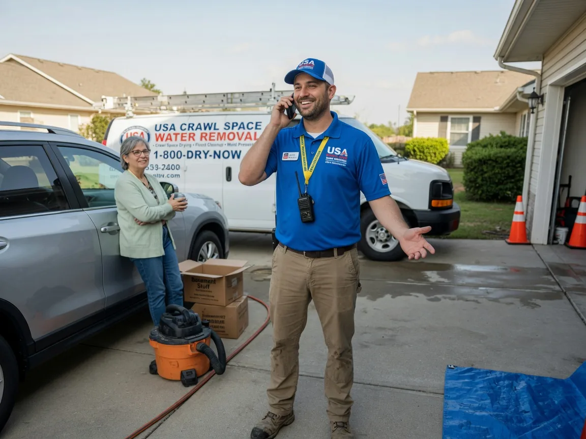 Crawl Space Water Removal Minden, TX FAQs